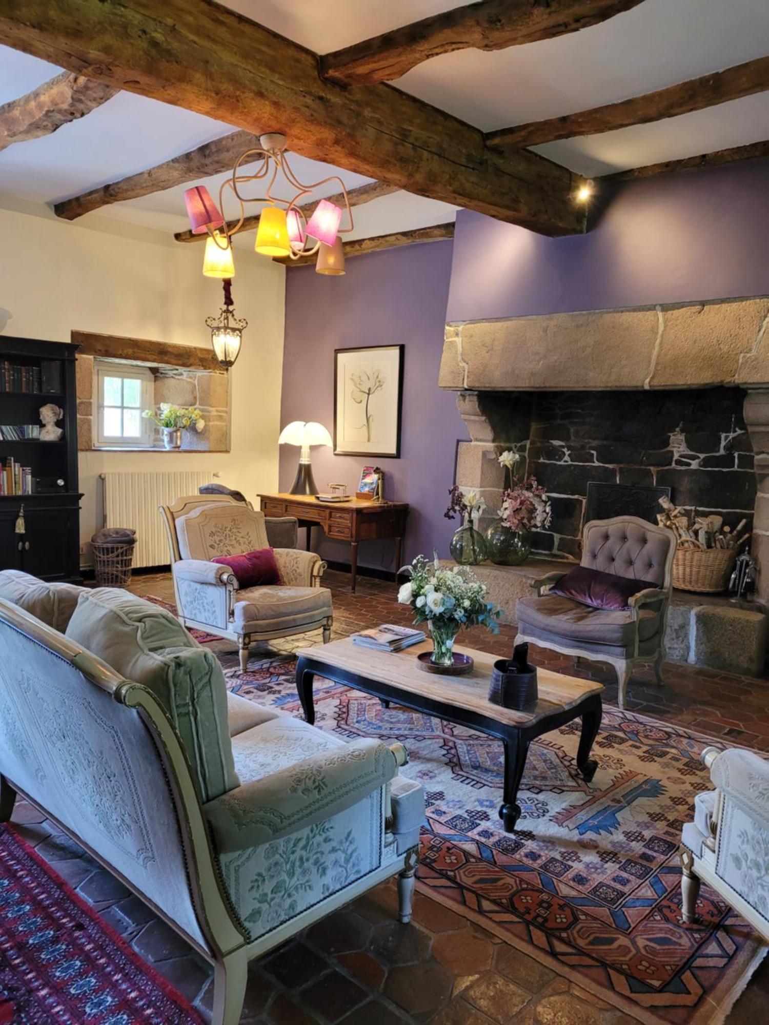 Saint-Quay-Perros Manoir De Keringant 게스트하우스 외부 사진